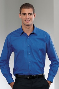 Herenoverhemd Russell Poplin Easy care LM